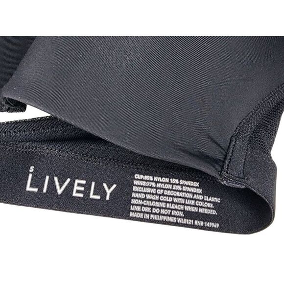 Lively Women's Intimates, The Flex No-Wire Bra Convertible Racerback Bralette, S - Picture 2 of 7